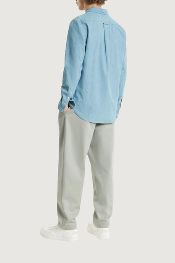 MAISON KITSUNE'-QM00412WC5006 0434-PROFILE FOX REGULAR SHIRT