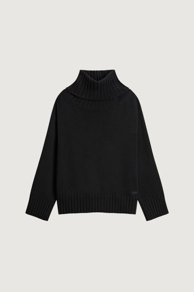 WOOLRICH-CFWWKN2045FRUF0574 100-5GG COZY WOLL TURTLENECK 