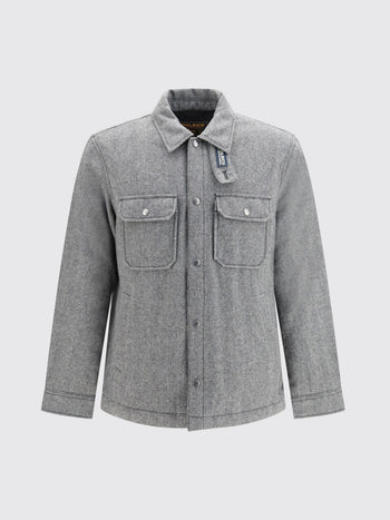 WOOLRICH-CFWOOS2018MBUT3046 163-WOOL CHECK ALASKAN SHIRT 