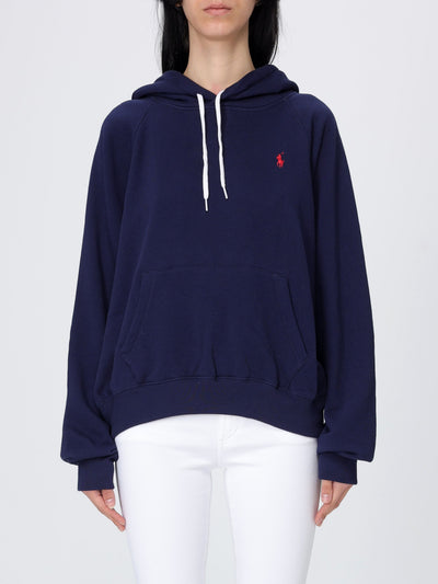 POLO RALPH LAUREN DONNA-211971691 003-FELPA CON CAPPUCCIO