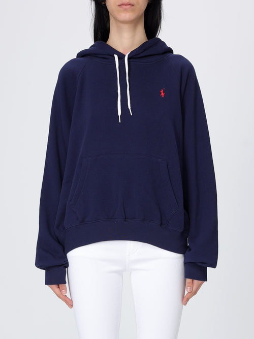 POLO RALPH LAUREN DONNA-211971691 003-FELPA CON CAPPUCCIO