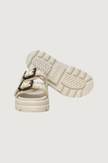 MOU-MU.SW661001N WHI-EVA SLIDE TWO BUCKLE