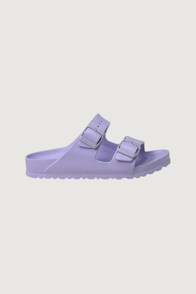 Quattro Stagioni Arizona EVA sandals in light purple EVA with adjustable buckle straps and contoured footbed. Narrow fit.