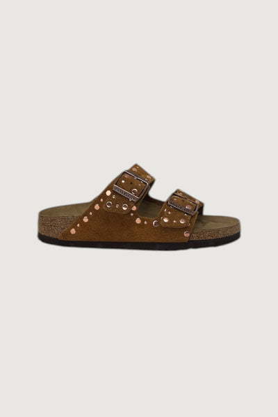 BIRKENSTOCK-1031731 MINK -ARIZONA RIVET 