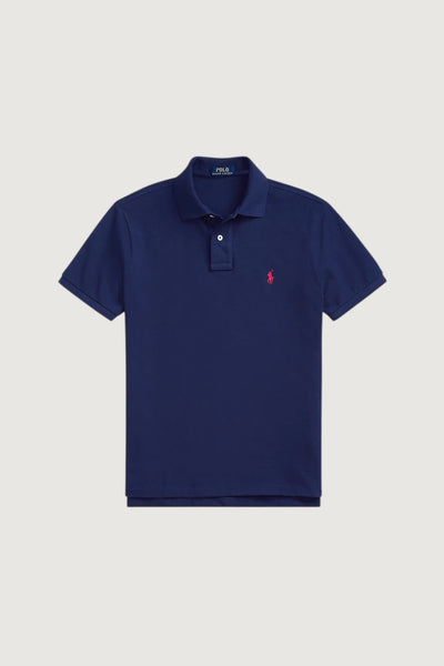Polo in piqué slim-fit