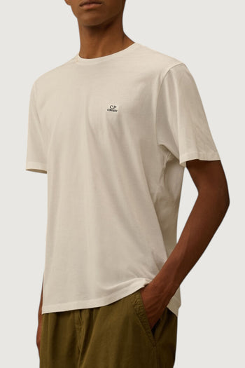 30/1 jersey short sleeve logo patch t-shirt - 2