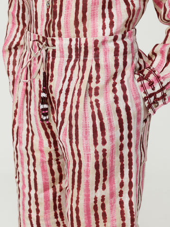 Pantalone washed strip - 4