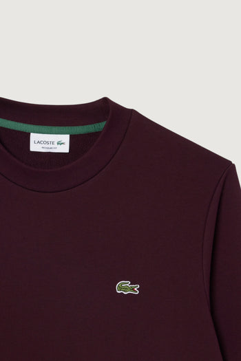 LACOSTE-SH9801 3KE -Felpa in tessuto felpato classic fit