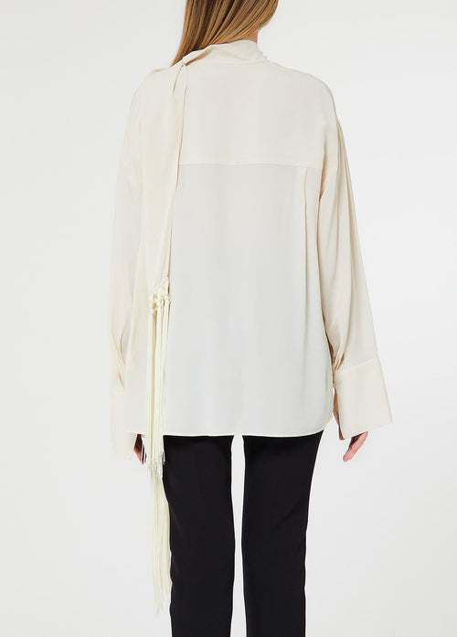 LIU JO COLLECTION-CF6208T2578 X0808-CAMICIA M/L C/SCIARPA