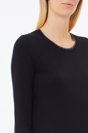 LIU JO WHITE-WF6015MS49I 22222-ECS MAGLIA CHIUSA M/L