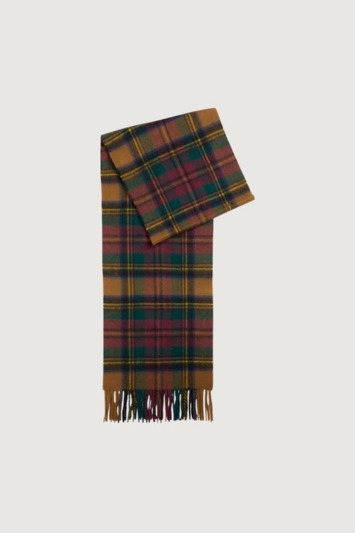 BARBOUR-USC0137 YE91-NEW CHECK TARTAN SCARF 