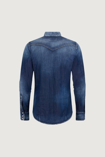 DSQUARED2-S74DM0986S30341 470-Classic Western Shirt