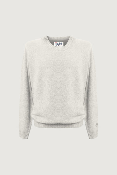 SAINTBARTH MC2-REGE011 00023M-REGENT LAMBSWOOL10 OFF WHITE