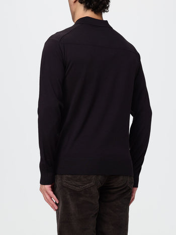 PAOLO PECORA-A011F001 2358-POLO SWEATHER