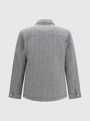 WOOLRICH-CFWOOS2018MBUT3046 163-WOOL CHECK ALASKAN SHIRT 