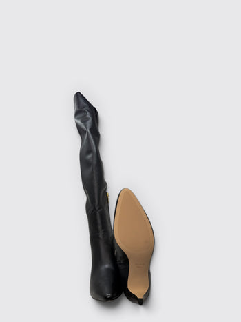 MICHAEL KORS-40F6DNMB5L 001-DANIELA KITTEN BOOT
