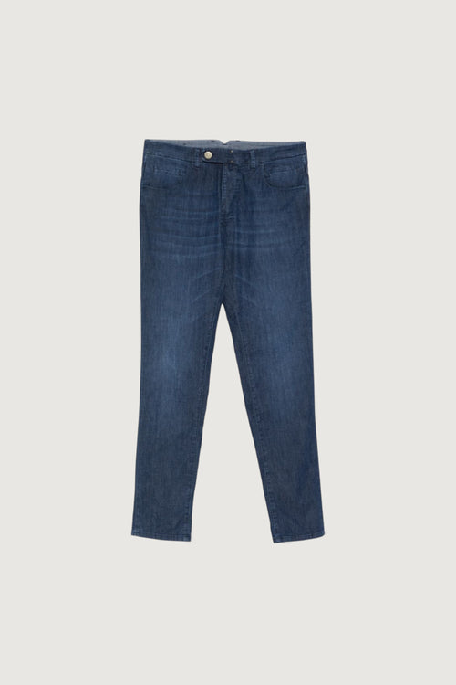INCOTEX RED-BXS01R0517B W02A-PANTALONE UOMO