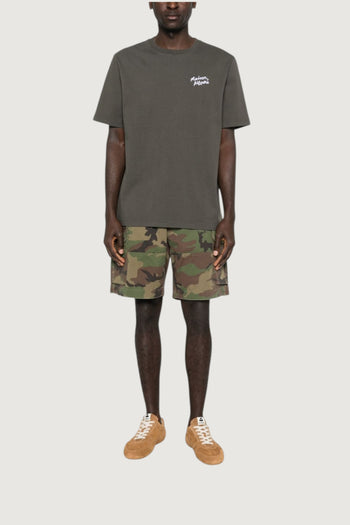 MAISON KITSUNE'-MM00126KJ7025 0453-HANDWRITING COMFORT TEE-SHIRT