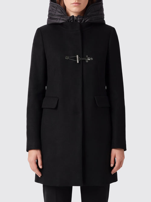 FAY-NAW59533430YMV B999-TOGGLE COAT DB FRONT NYLON