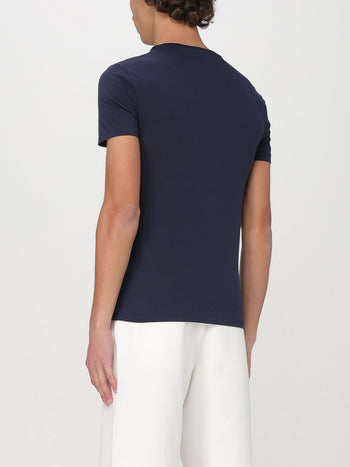 POLO RALPH LAUREN UOMO-710680785 004-Maglietta in cotone Custom Slim-Fit