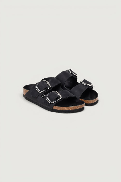 BIRKENSTOCK-1011075 BLACK-Arizona Big Buckle black