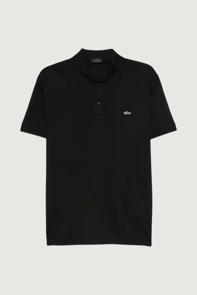 PAUL&SHARK-99311001 011-POLO CON POLSINI IN DOUBLE PIQUET