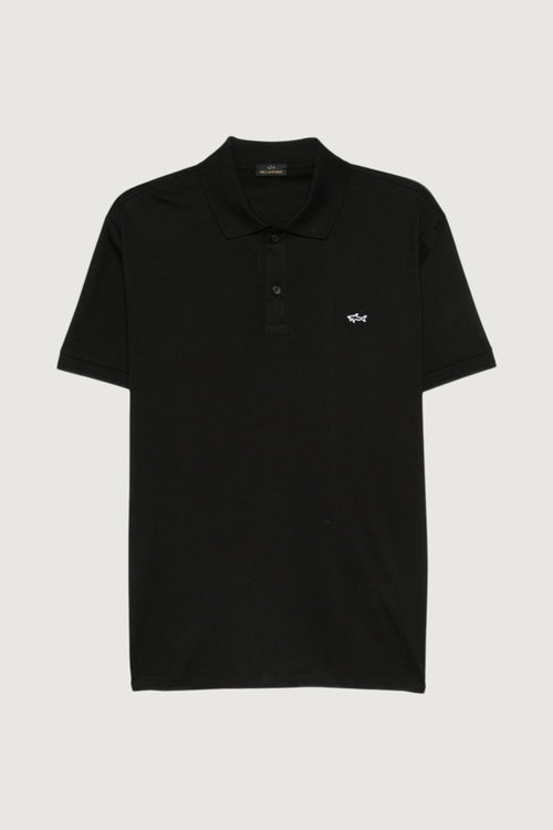 PAUL&SHARK-99311001 011-POLO CON POLSINI IN DOUBLE PIQUET