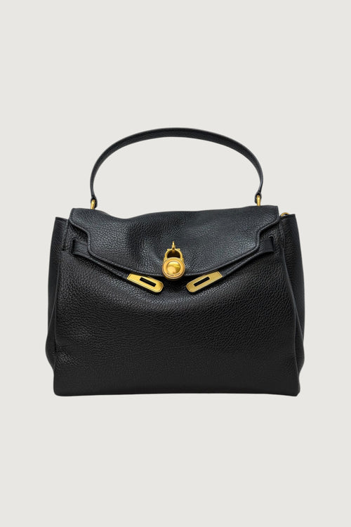 MICHAEL KORS-30F6ANXS7E 001-LG FLAP SATCHEL 
