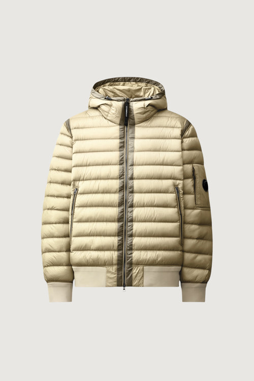CP COMPANY-21CMOW751A110416A 120-DD SHELL HOODED LENS DOWN JACKET 