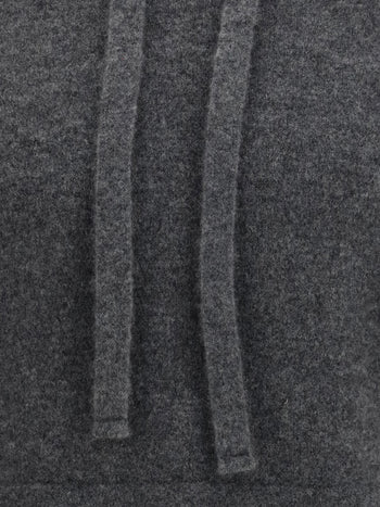 LANEUS-F6LAMAKH061 100-KNITTED HOODIE