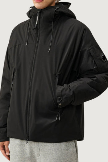 CP COMPANY-21CMOW008A110264A 999-PRO-TEK PRIMALOFT SILVER HOODED JACKET 