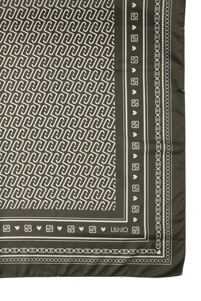 LIUJO ACCESSORI-2F6060T2745 90512-ECS FOULARD BANDANA 90X90