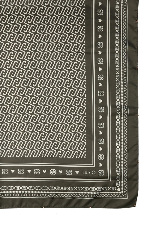 LIUJO ACCESSORI-2F6060T2745 90512-ECS FOULARD BANDANA 90X90