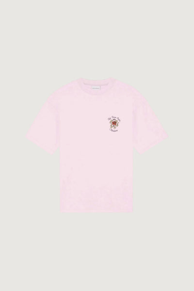 DRòLE DE-JTS210CO002 LPI-T-Shirt Slogan Rose