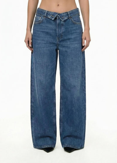 LIU JO BLUE DENIM-UA6510D0400 79157-PANT. CINTA ROVESCIATA
