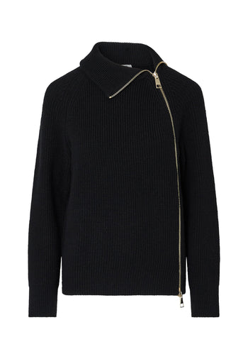 LIU JO WHITE-WF6216MS051 22222-MAGLIA CHIUSA M/L CON ZIP