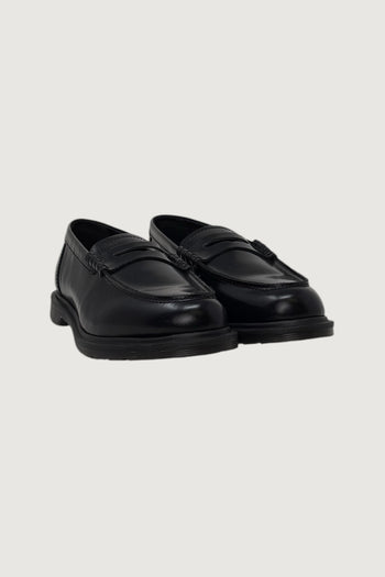 DR. MARTENS-42503001 BLACK-MAYFARE LOAFER BLACK POLISHED SMOOTH