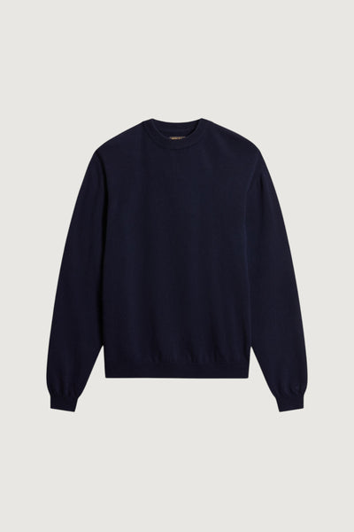 WOOLRICH-CFWOKN2063MRUF5094 3989-LAMBSWOLL CREWNECK
