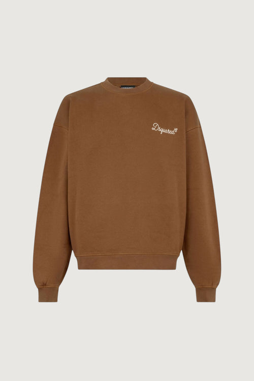 D2 signature relax fit crewneck