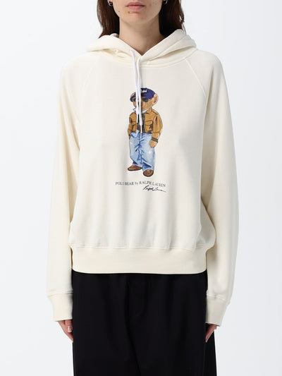 POLO RALPH LAUREN DONNA-211B17799 001-FELPA  BEAR CON CAPPUCCIO