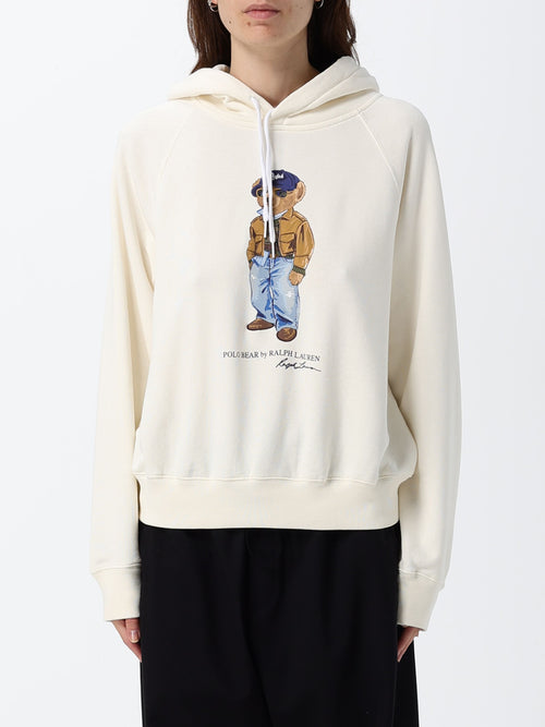 POLO RALPH LAUREN DONNA-211B17799 001-FELPA  BEAR CON CAPPUCCIO