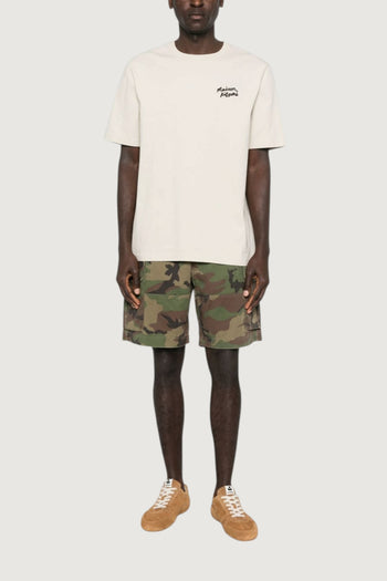 MAISON KITSUNE'-MM00126KJ7025 0304-HANDWRITING COMFORT TEE-SHIRT