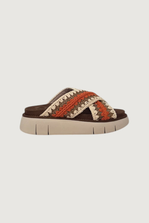 MOU-MU.SW531015K RDPBRO-BOUNCE SANDAL RAFFIA