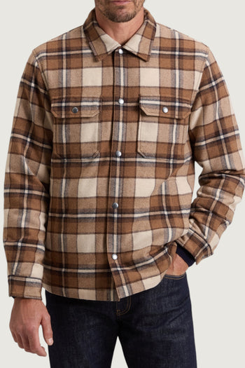 WOOLRICH-CFWOOS2018MBUT3046 7449-WOOL CHECK ALASKAN SHIRT 