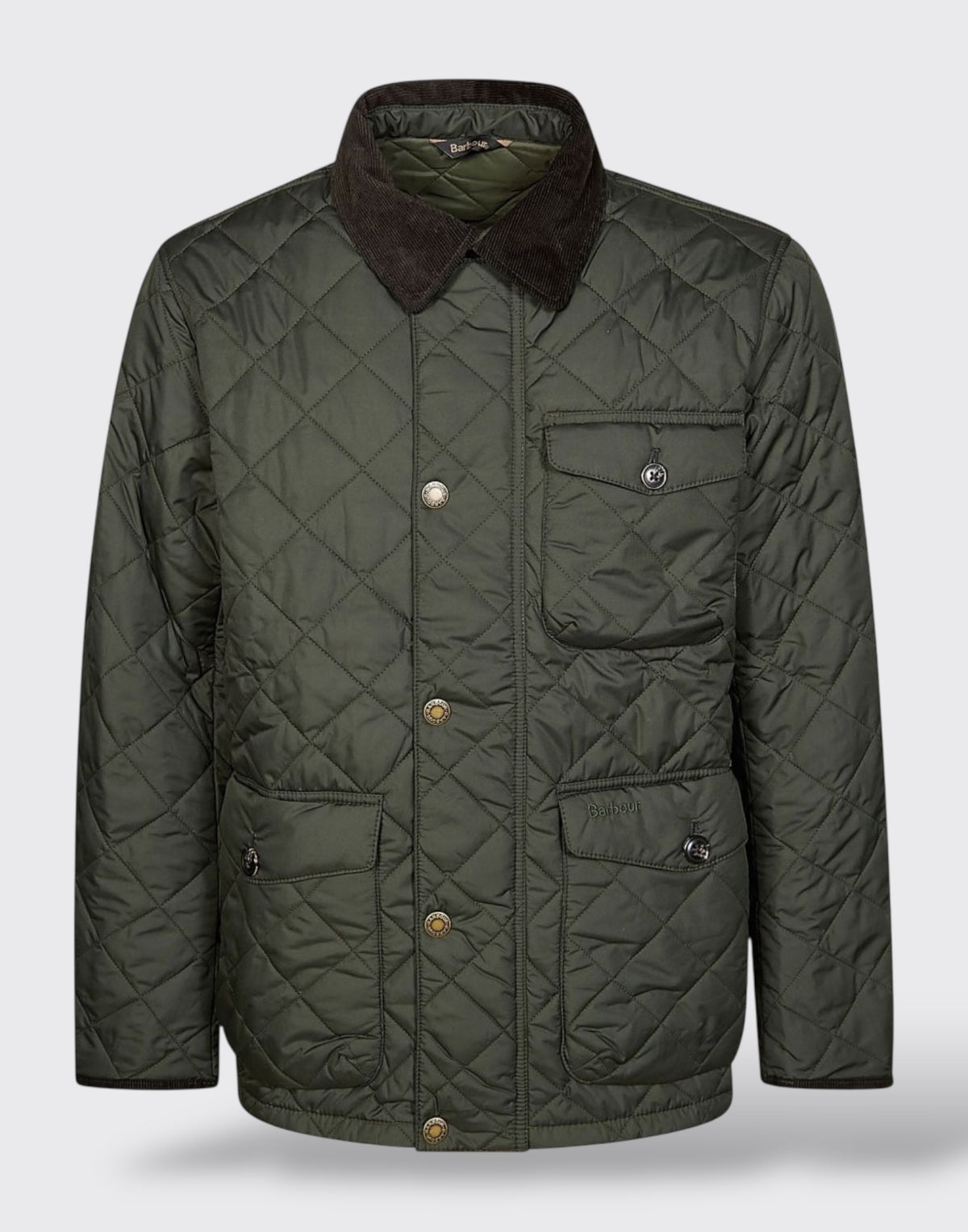 Barbour Hornby Quilted Jacket Men's Green - L