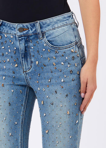 LIU JO BLUE DENIM-UF6040D0365 79091-B.UP PRINCESS H.W.