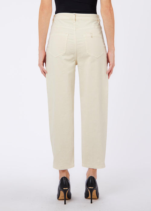 LIU JO BLUE DENIM-UF6130T702A 30905-PANT.NEW BALLOON REG.W.