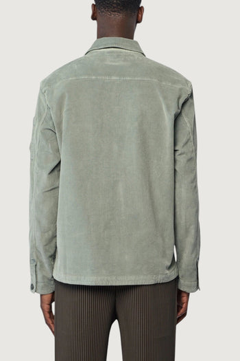 CP COMPANY-21CMOS148A006410O 950-CORDUROY BUTTON LENS OVERSHIRT 