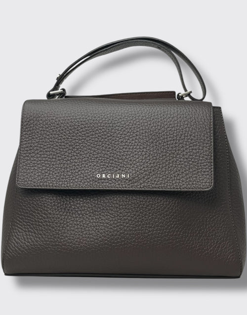 Orciani Sveva Media Soft Borsa Spalla Donna Testa di Moro