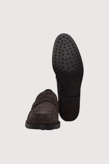 TOD'S-XXM0ZF0Q920RE0 S800-MOCASSINO FORMALE GOMMA 
